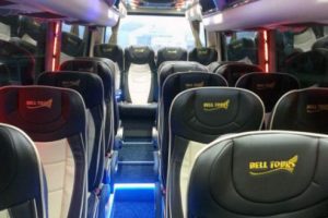 Bell Tours busreizen • VIP Minibus 20 zitplaatsen